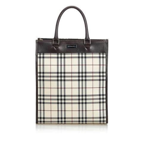 burberry nylon plaid purse|net a porter Burberry tote.